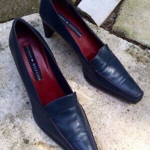 FABULOUS TOMMY HILFIGER EXECUTIVE CAREER HEELS PUMPS LOAFERS SIZE 10 M
